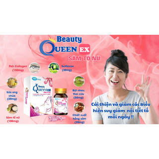 SÂM TỐ NỮ UNION - Làm Đẹp Da, Chống Lão Hóa Da, Bổ sung nội tiết tố nữ, Giảm Thâm Nám - Hộp 30 viên