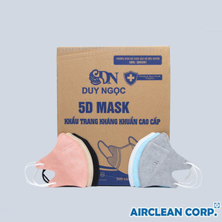 Thùng 500 Chiếc Khẩu Trang 5D Duy Ngọc 3 Lớp Kháng Khuẩn