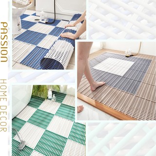 Tấm PVC Dẻo Lót Trang Trí Nhà Tắm Chống Trượt Chống Bám Nước Tự Thiết Kế Lắp Ráp - Hàng Nhập Cao Cấp