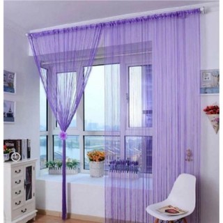 Rèm kim tuyến, rèm spa trang trí nhà cửa cực xinh