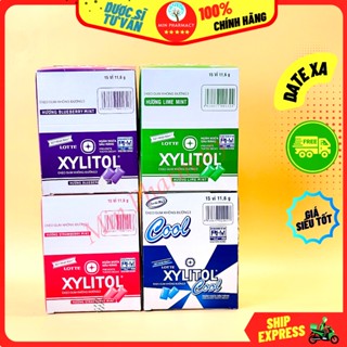  HỘP 15 GÓI Kẹo Gum Không Đường XYLITOL  kẹo cao su xylitol  Ngừa sâu răng và Thơm miệng - Minpharmacy 