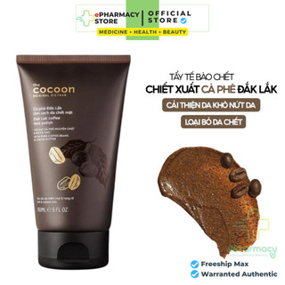 Tẩy Tế Bào Chết Mặt COCOON Cà Phê Đắk Lắk làm sáng da - COCOON Dak Lak Coffee Face Polish 150ml