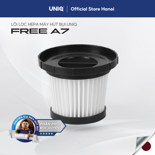 Lõi lọc HEPA 12 / HEPA 13 dành cho máy hút bụi cầm tay UNIQ Free A7 & Ultra không dây gia đình mini lực hút mạnh pin sạc
