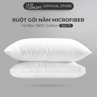 Ruột Gối Nằm Lông Vũ Cao Cấp À Ơi Concept size 50x70 cm Êm Dịu Bảo Vệ Sức Khoẻ Khi Ngủ