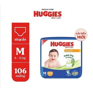 Tã quần Huggies Skincare Mega Jumbo M106/L96+8/XL84+4/XXL76+4