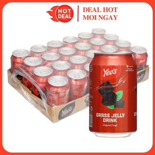 Lốc 24 lon nước sương sáo yeo's 300ml/lon - nhập khẩu singapore