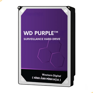 Ổ cứng hdd wd purple 4tb / 6tb / 8tb / 10tb /12tb sata iii 6gb/s 3.5 inch - bảo hành 3 năm