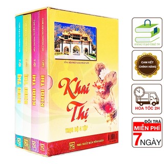Sách - trọn bộ 4 tập khai thị