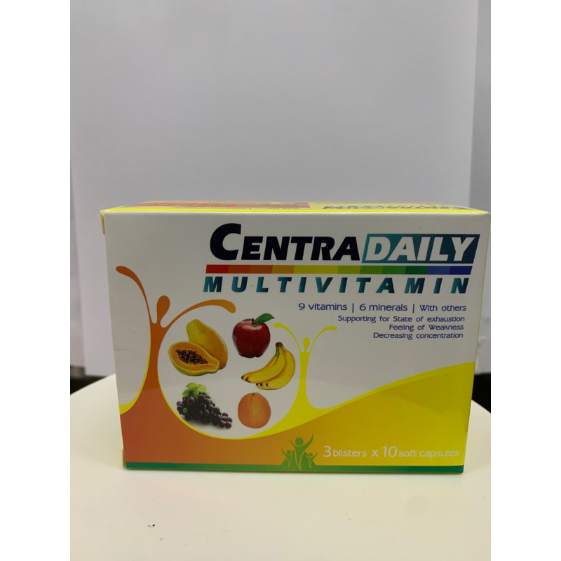 Bổ sung vitamin và khoáng chất cần thiết cho cơ thể - CenTra Daily