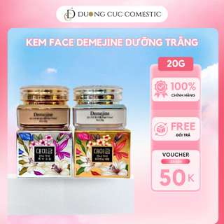 Kem face dưỡng trắng Demejine tái tạo da mặt mờ nám tàn nhang 20g DC19