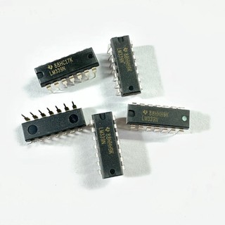 Ic lm339 dip-14 ic khuếch đại thuật toán opamp # linh kiện điện tử