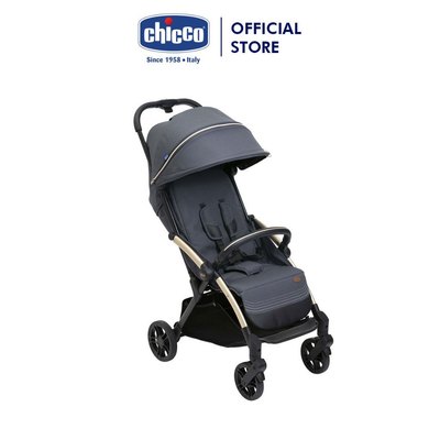 Xe đẩy gấp gọn tự động Chicco Goody Xplus - Màu Xanh ghi/Xám ngọc trai/Màu xanh ánh rêu