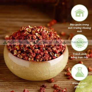 Xuyên tiêu đỏ 100g, hoa tiêu tứ xuyên, cay, thơm, gia vị tẩm ướp món ăn, lẩu tứ xuyên chuẩn vị