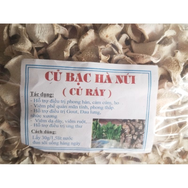 Củ ráy khô ( củ bạc hà núi) túi 1kg