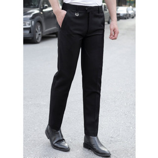 Quần âu nam DIor ống côn vải cotton Hàn kèm móc logo ,quần tây nam hàng QC cao cấp kèm móc |258|