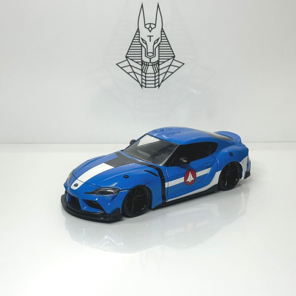 Mô Hình Xe Ôtô Kim Loại 1/24 Siêu Xe TOYOTA  SUPRA GR SPORT Jada Dùng Để Trưng Bày