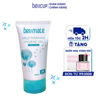 Dung dịch vệ sinh làm sạch cốc nguyệt san BeUmate chính hãng, mùi hương dịu nhẹ 50ml