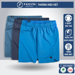  Quần Đùi Nam FASVIN Q24617.SG Vải Dù Gió Co Giãn Nhẹ Mát Tiện Dụng Thể Thao Hay Mặc Nhà 