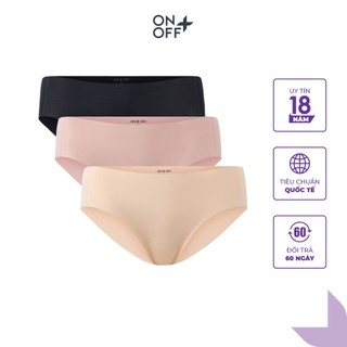 Combo 3 quần lót nữ tàng hình ONOFF công nghệ Bonding mềm mại, mỏng nhẹ - 16UY23A024