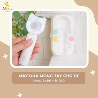 Mẫu mới - Máy Dũa Móng Tay cho bé Moaz BéBé MB-080 MB080 - dùng cho cả bé Sơ Sinh