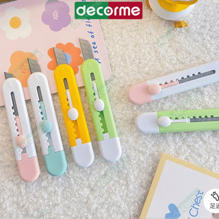 Dao bấm dọc giấy mini DecorMe dao unbox tiện lợi