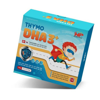 Thymo DHA 3+thymomodulin Cao hồng sâm hộp 20 ống tăng đề kháng tốt tiêu hóa cho bé