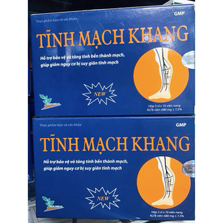 Tĩnh Mạch Khang giúp ngăn ngừa suy giãn tĩnh mạch ,hộp 30v