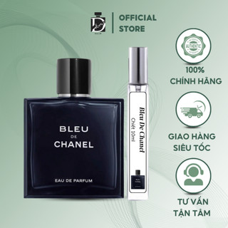 Nước hoa nam Bleu De Chanel EDP - lịch lãm, nam tính dạng chiết 10ml-luxury