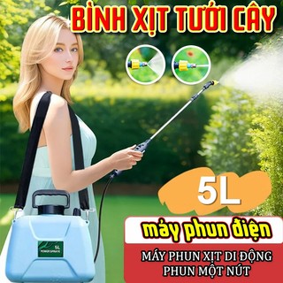 Bình phun khử khuẩn 5L,phun sương,vòi phun nước,Bình xịt điện bình xịt tưới cây,Vỏ bình bền chắc