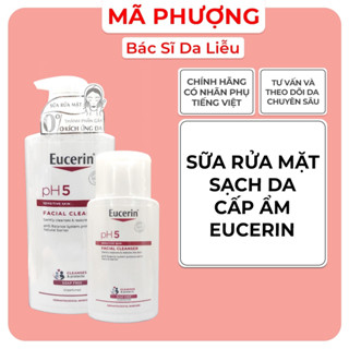 Sữa Rửa Mặt Eucerin PH5 Cho Da Nhạy Cảm 400 ml - SRM Eucerin PH5 400ml - Hàng Chính Hãng - Dược Mỹ Phẩm Bác Sĩ Mã Phượng