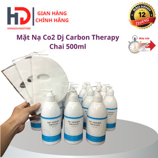 Mặt Nạ Thải Độc CO2 DJ Carbon Therapy | Chai Lớn 500ml Kèm Mặt Nạ Giấy