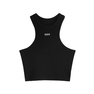Áo ba lỗ croptop cổ tròn cá tính A367