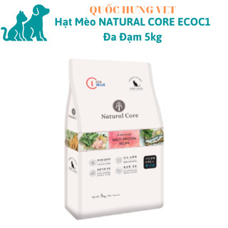 Natural core ecoc1 – hạt đa đạm cho mèo bao 5kg-quốc hưng.