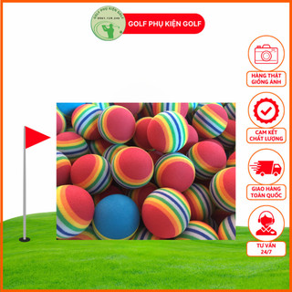 10 bóng tập golf trong nhà-bóng xốp-bóng golf