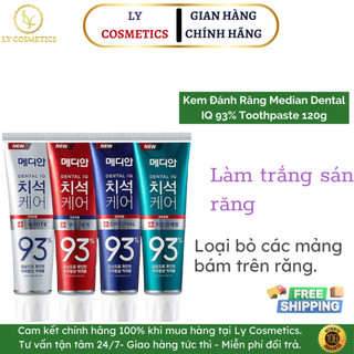 Kem đánh răng median dental iq 93% toothpaste 120g