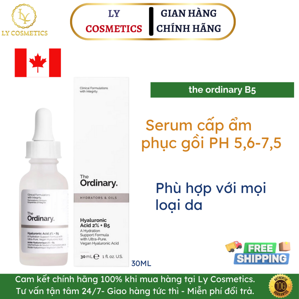 SERUM TO HYALURONIC ACIDS + B5