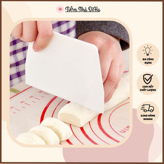 🌸 Miếng Nhựa Cắt Vét Bột Chà Láng Bột Mini Dùng Trong Làm Bánh NC5037 🌸