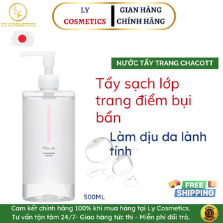 Nước tẩy trang Chacott For Professionals Cleansing Water 500ml