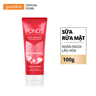 Sữa rửa mặt ngăn ngừa lão hóa pond's age miracle 100g