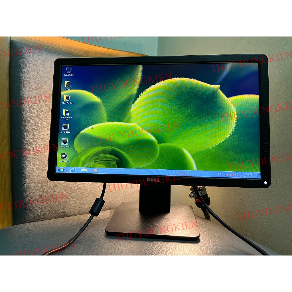 Màn hình 19 inch dùng cho máy tính để bàn, hãng DELL, model E1914Hf và E1914Hc, hàng đã qua sử dụng,