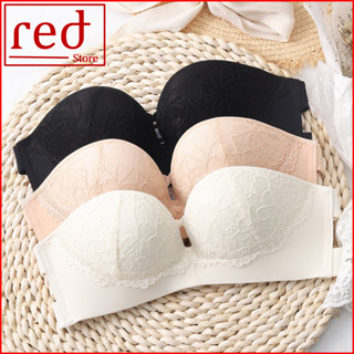  Áo ngực không dây AKD06 nửa quả phối ren Hàng Cao Cấp Áo Lót Nâng Ngưc Chống Tụt 