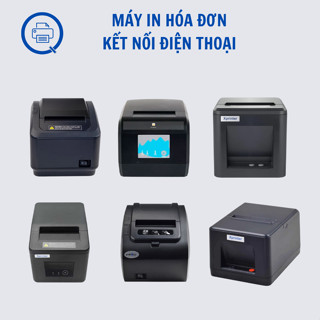 Máy in đơn tính tiền kết nối điện thoại sử dụng với phần mềm bán hàng Kiotviet, Sapo, Pos 365, Sổ bán hàng v.v