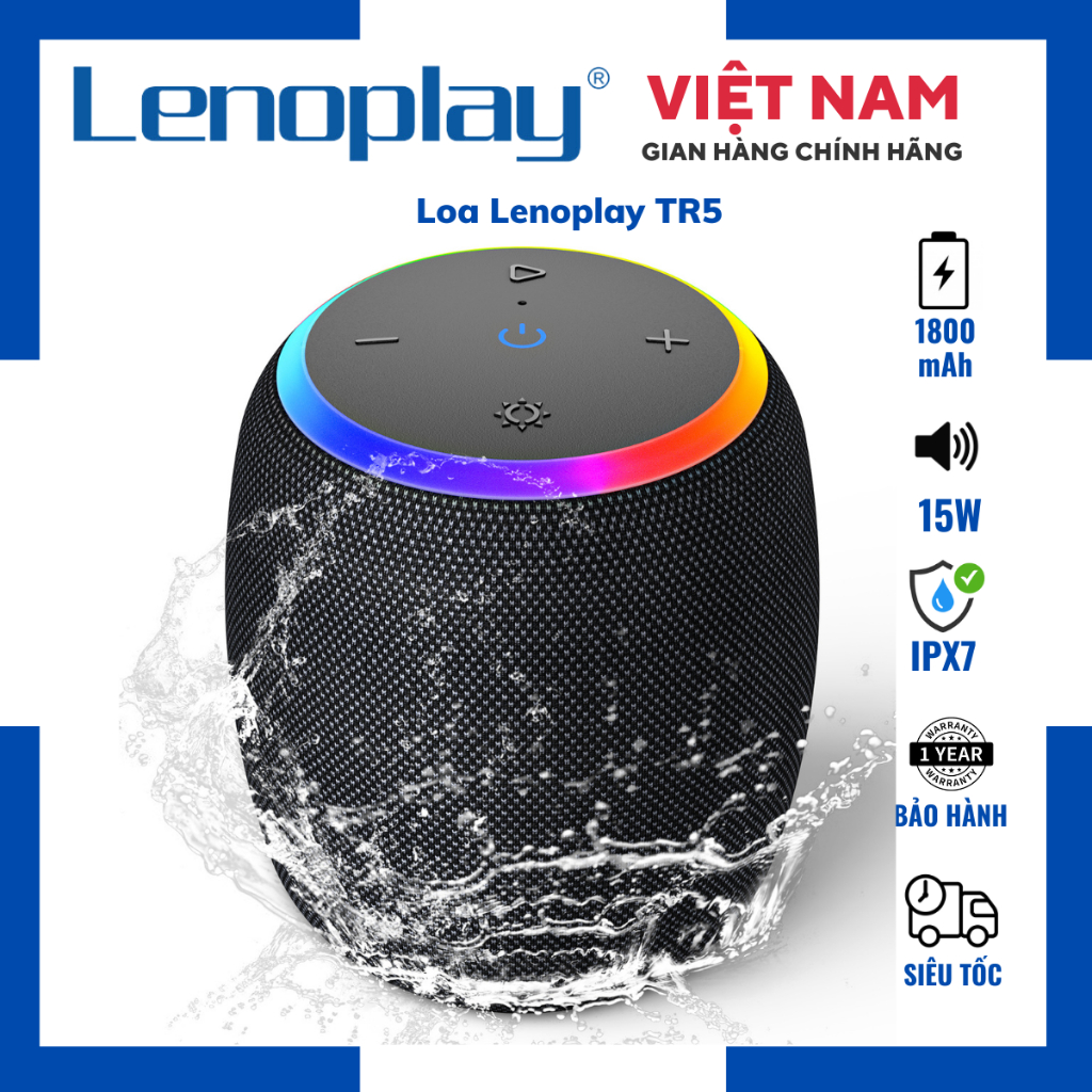 Thanh Lý Loa LenoPlay TR5 Công suất 15W, Pin 1800mAh, Hàng Like New Không Hộp | BigBuy360 - bigbuy360.vn