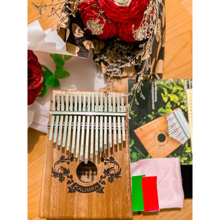 ĐÀN KALIMBA 17 PHÍM FULL PHỤ KIỆN