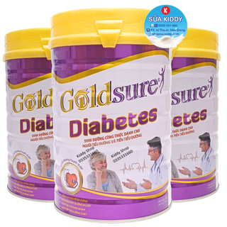 Sữa tiểu đường GOLDSURE DIABETES 900g dành cho người tiểu đường và tiền tiểu đường (cam kết chính hãng, date luôn mới)
