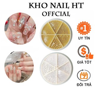 Bi nail trang trí móng vàng bạc