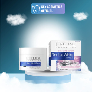 Kem dưỡng Eveline trắng gấp đôi Vitamin C ngày + đêm 50ML