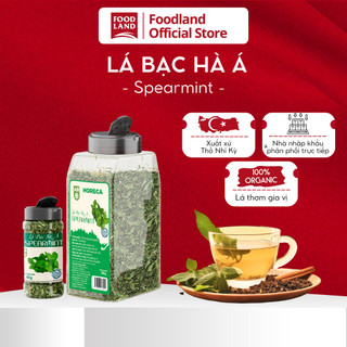 Lá Bạc Hà Á - (Spearmint) AB - lá thơm gia vị -dùng để pha trà,  hoặc trang trí một số món ăn. - Foodland