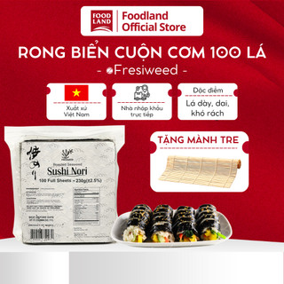 Rong Biển Cuộn Cơm Fresiweed - Kwook 100 lá - kimbap, cơm trộn hàn quốc - Foodland