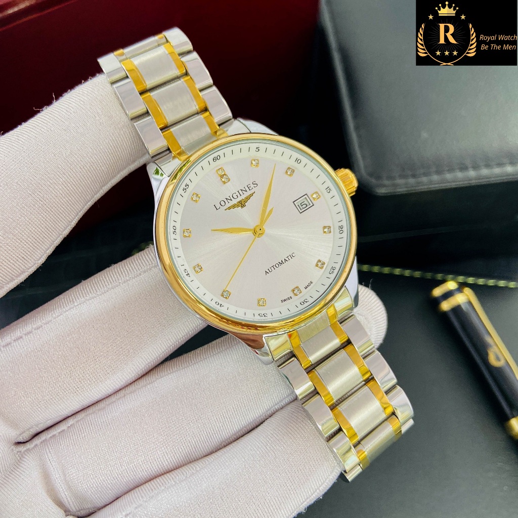 Đồng hồ longines máy cơ nam cao cấp - Bảo hành 12 tháng